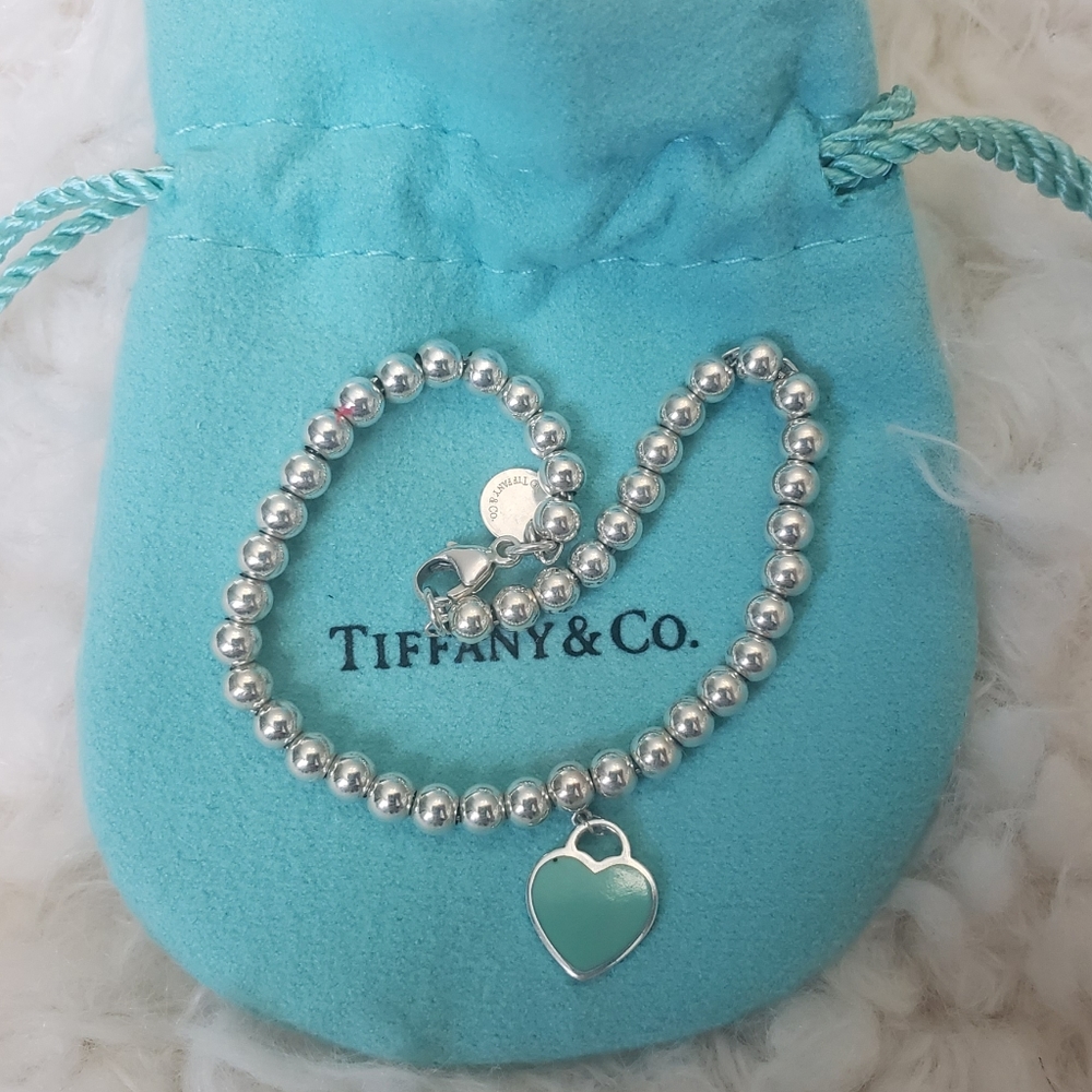 Return to Tiffany Heart Tag Bead Bracelet